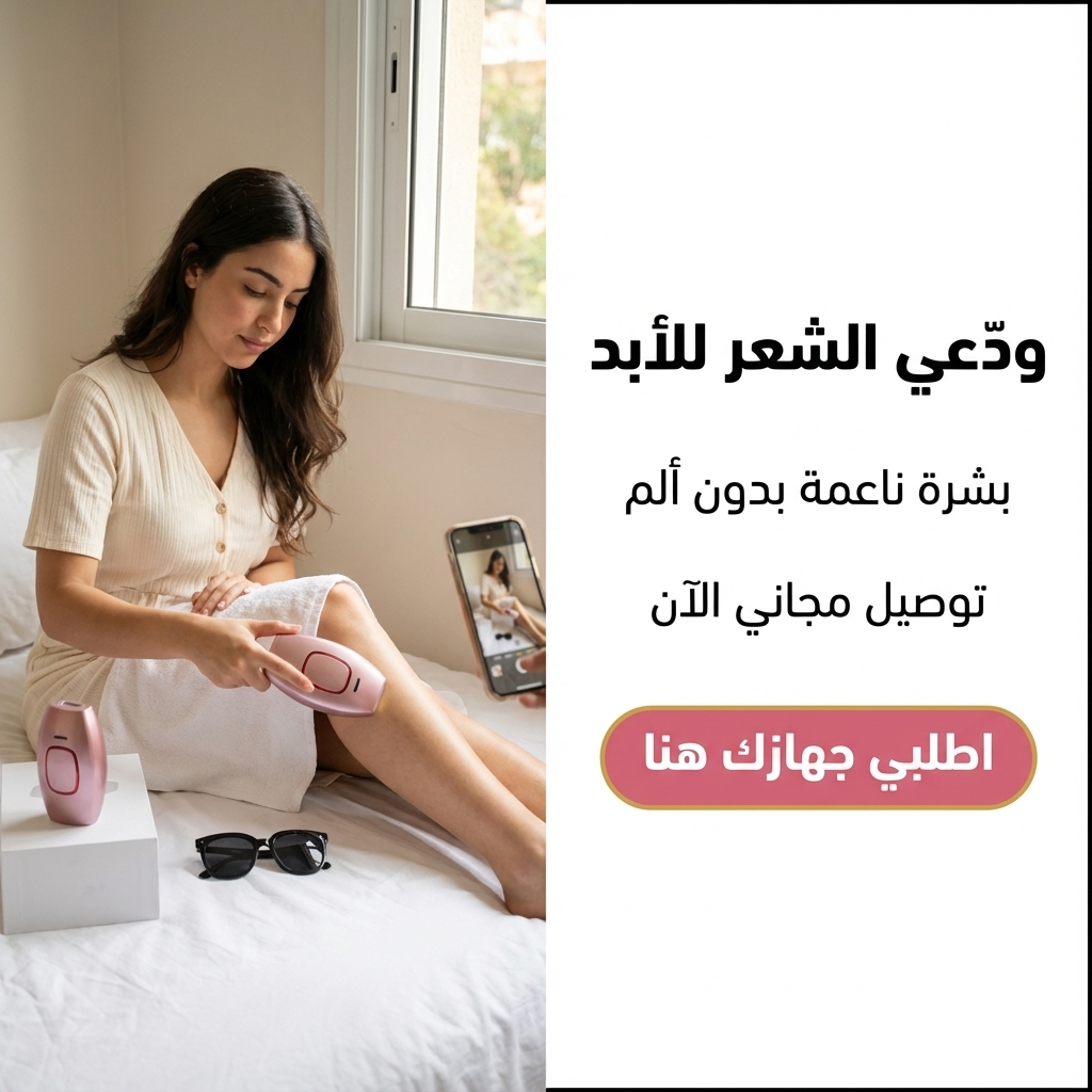 ✨ جهاز إزالة الشعر بالضوء النبضي IPL — نتائج نهائية من المنزل! ✨
