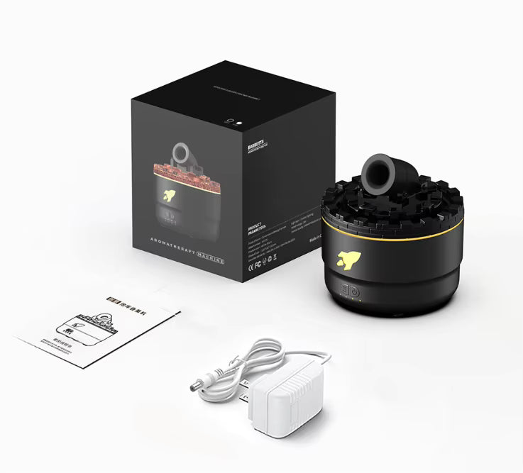 مرطب الهواء وموزع الروائح بتصميم المدفع